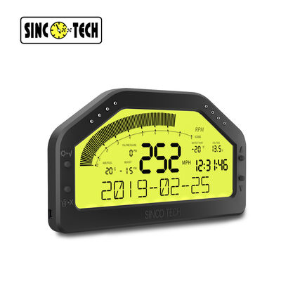 Sinco Tech DO904 Race Car Dashboard High Speed Turbo Boost Gauge Tachometer