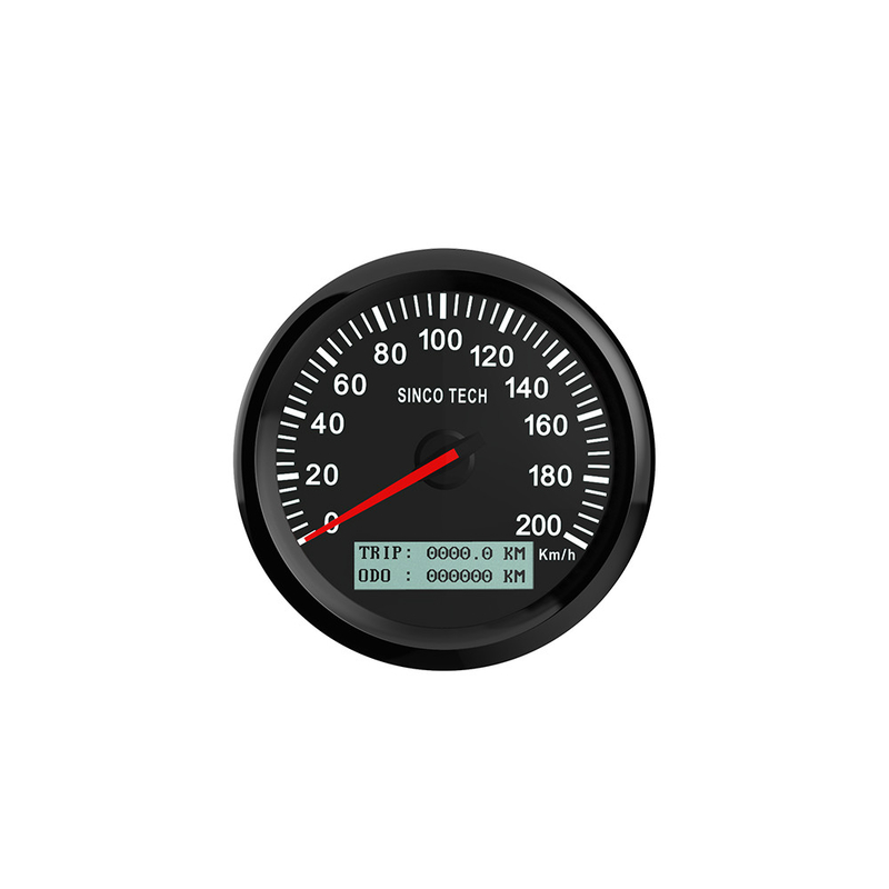 Do917 80mm GPS Speed Race Car Gauge Tachometer 24V Vehicle Tachometer