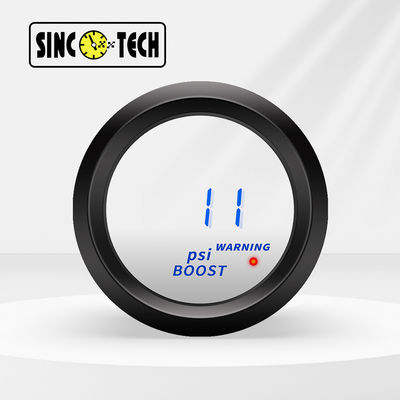Wyświetlacz LED 2 '' Wskaźnik doładowania Turbo Meter Sinco Tech 6112B Auto Mobile 12V