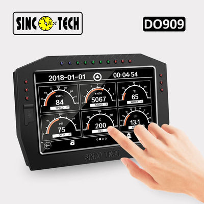 jakość DO909 12v 7-calowy wyświetlacz LCD 9VDC Wyścigi samochodowe fabryka